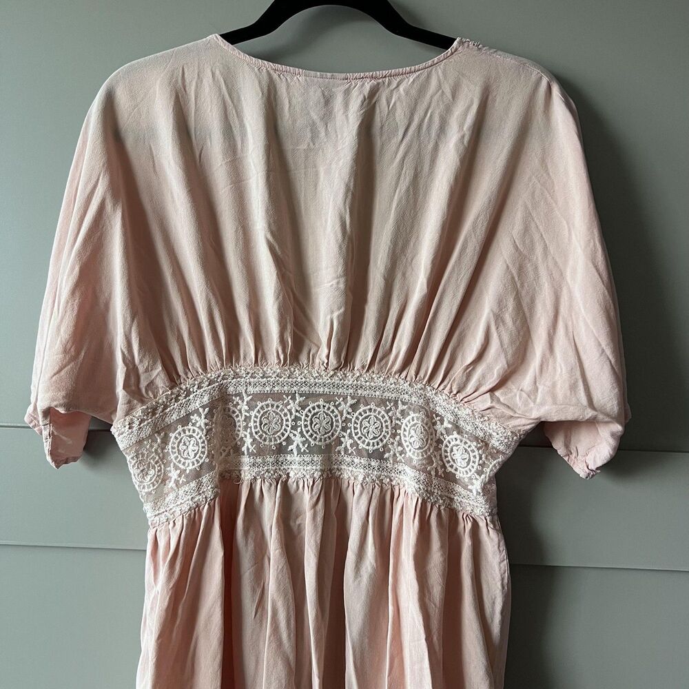 Vince Camuto Pink Lace-Trim Swim Coverup PRICE FIRM! - Picture 7 of 12